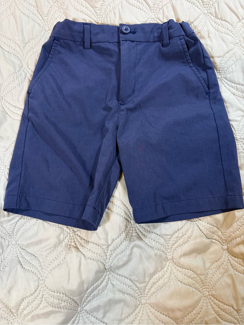 Vineyard Vines Performance Boys Blue Stretch Shorts